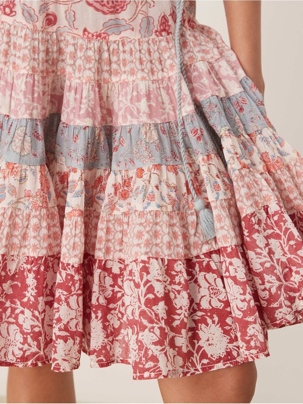 𝓯𝓹 Free People ~ Many Layers Midi Skirt - Picture 4 of 13